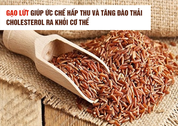 Người bị máu nhiễm mỡ nên ăn gạo lứt thay cho gạo xát trắng
